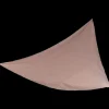 Solsejl trekantet 3,6m taupe