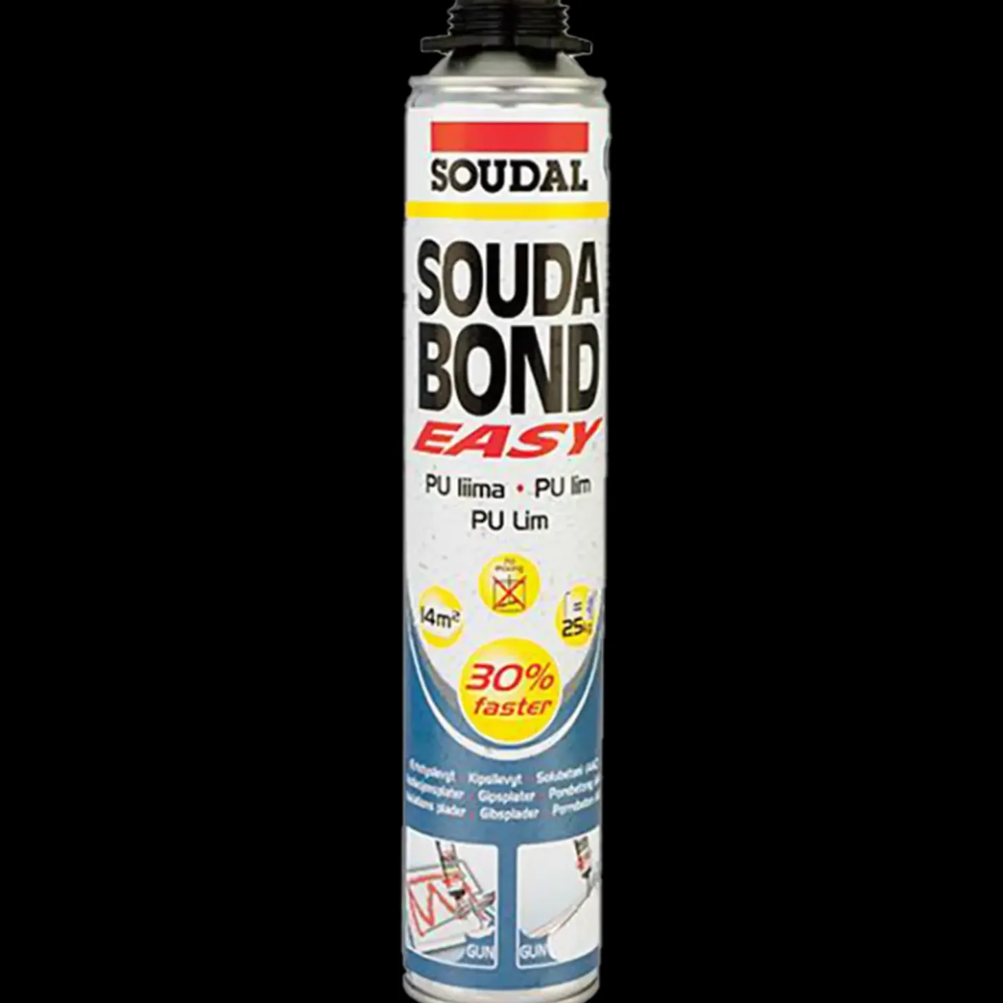 Soudal soudabond montageskum champagne 750 ML