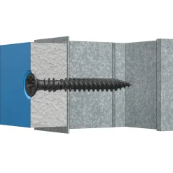 Spit P-Screw HS hårdgips skrue t/stål løse 3,9x32 mm TH PH2 forzinket  sort 500 stk.