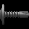 Spit P-Screw profilsamleskrue t/2,5 stål 4,2x13 mm PH2 elforz. sort 1000 stk