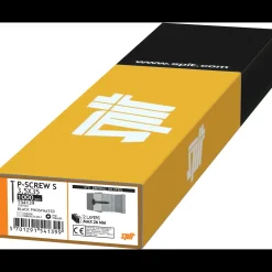 Spit P-Screw S gipsskrue t/stål 3,5x25 mm TH PH2 elforzink. sort 1000 stk.