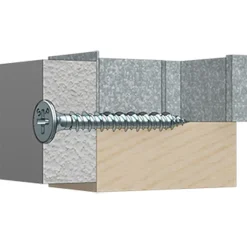 Spit P-Screw WS gipsskrue t/træ og stål 3,9x35 TH PH2 elforzinket 250 stk