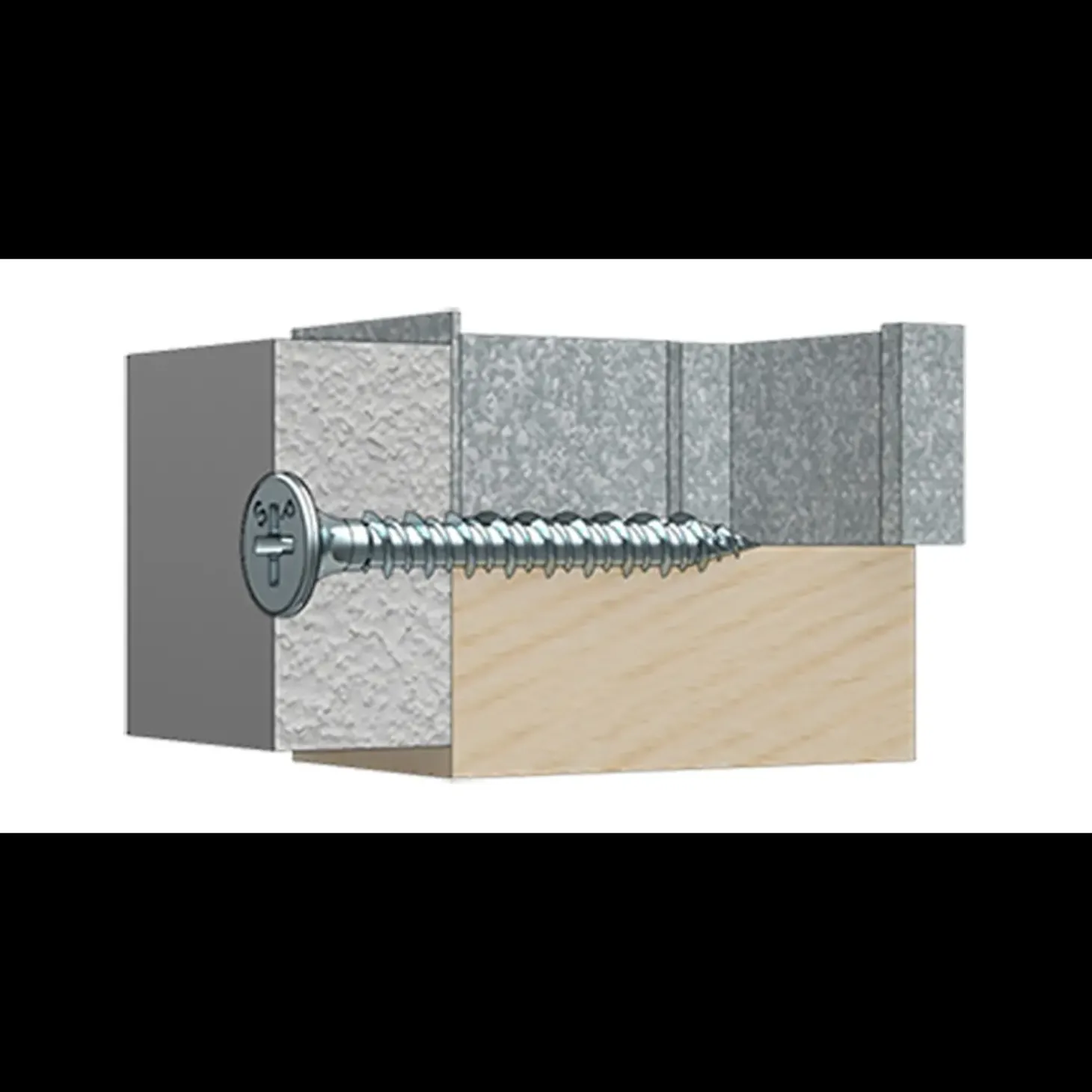 Spit P-Screw WS gipsskrue t/træ og stål 3,9x35 TH PH2 elforzinket 250 stk