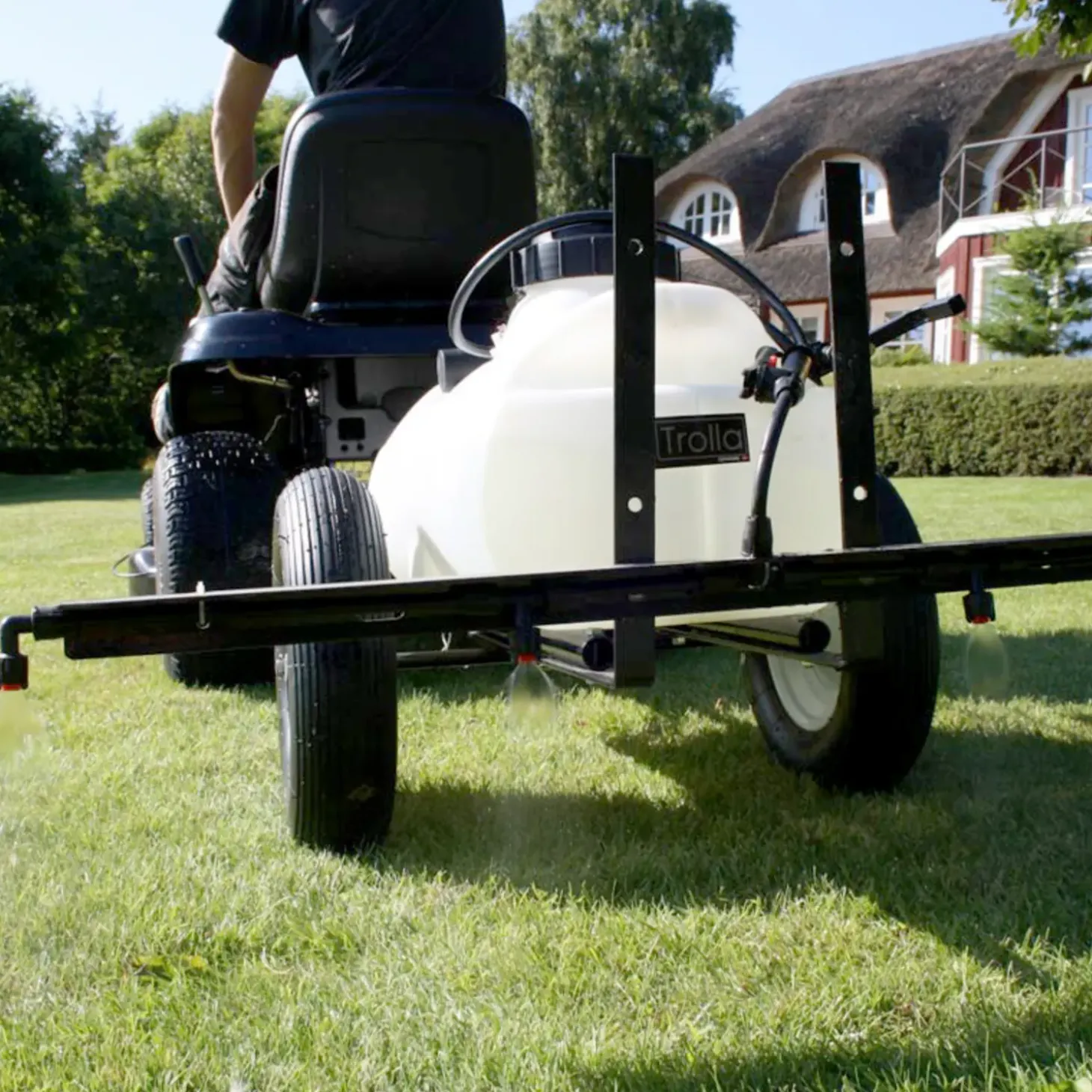 Sprøjtevogn 50 liter med spredebom