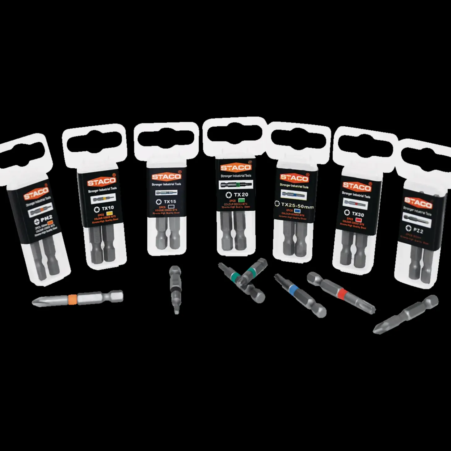 STACO bit 1/4"x50 mm PH2 2 stk