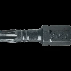 STACO bits 1/4"x25 mm TX20 Heavy duty torsion 8 stk