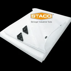 Staco Flex presenning hvid 3 x 4 m