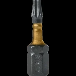 STACO Slagbits torsion impact TX10 20 stk gul