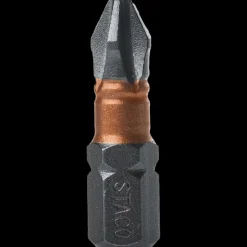 STACO Slagbits torsion impact PH2 6 stk orange