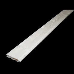 Sternbrædt gran m/fer og not 25x125 mm (22x120) x 4,8M hvidmalet