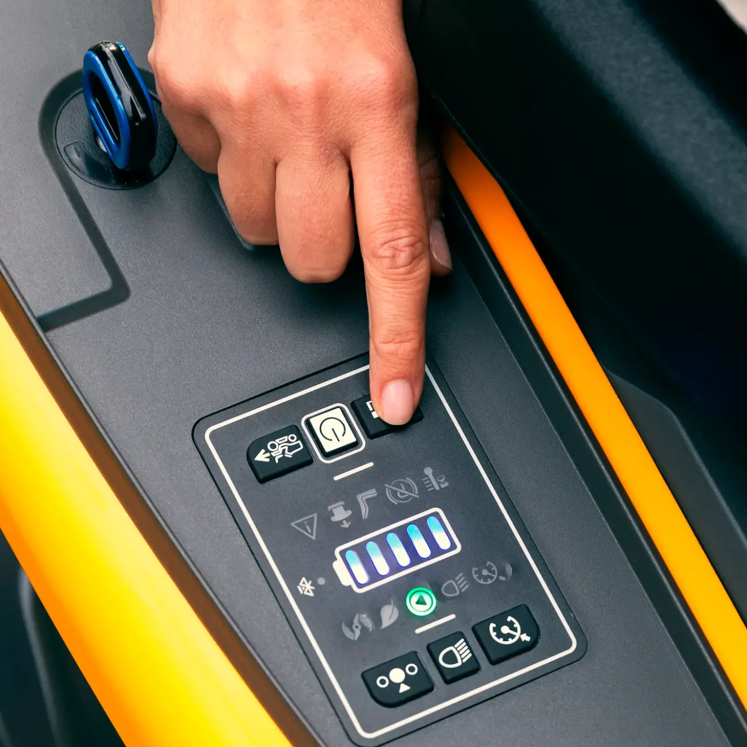 Stiga Swift 372e batteridrevet havetraktor