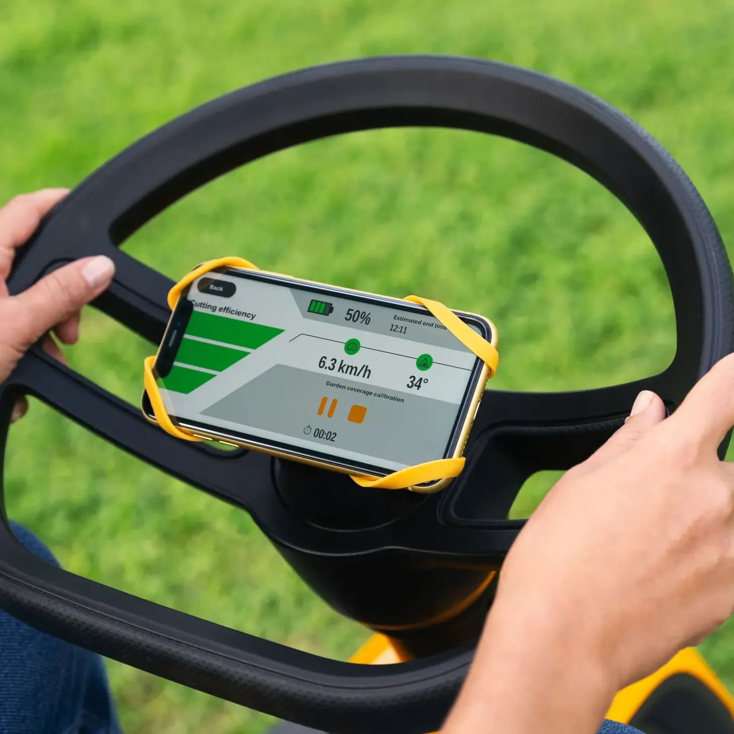 Stiga Swift 372e batteridrevet havetraktor