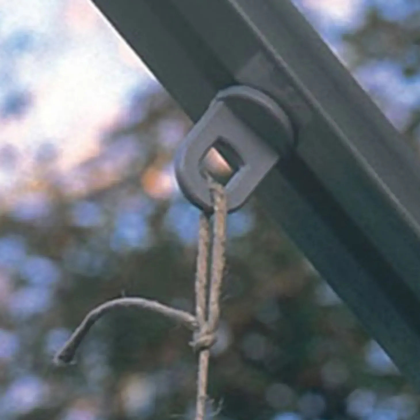 Stålfundament til Juliana Premium 13,0 m² - Sort