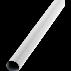 Stålrør Ø25 mm x 1,22 m hvid