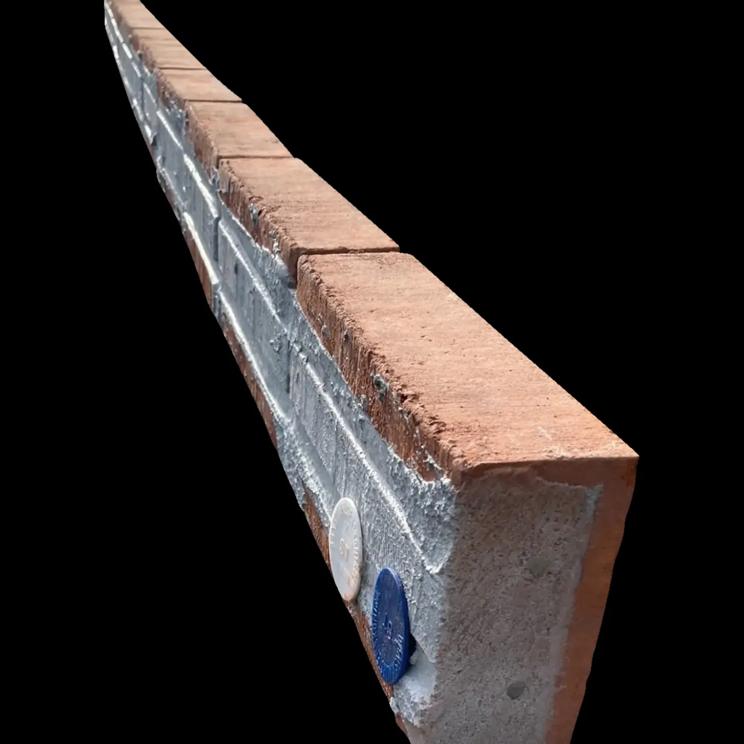 Strøjer tegl B207 facadeoverligger 11 cm, 1-skifte blødstrøgne 10-stens