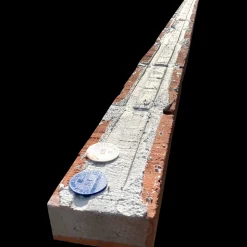 Strøjer tegl B207 facadeoverligger 11 cm, 1-skifte blødstrøgne 10-stens