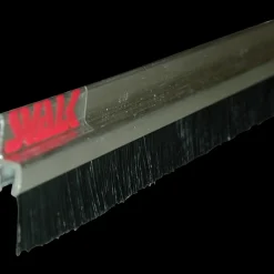 Svalk børstetætningsliste H-form 30-14 mm x 3 m alu