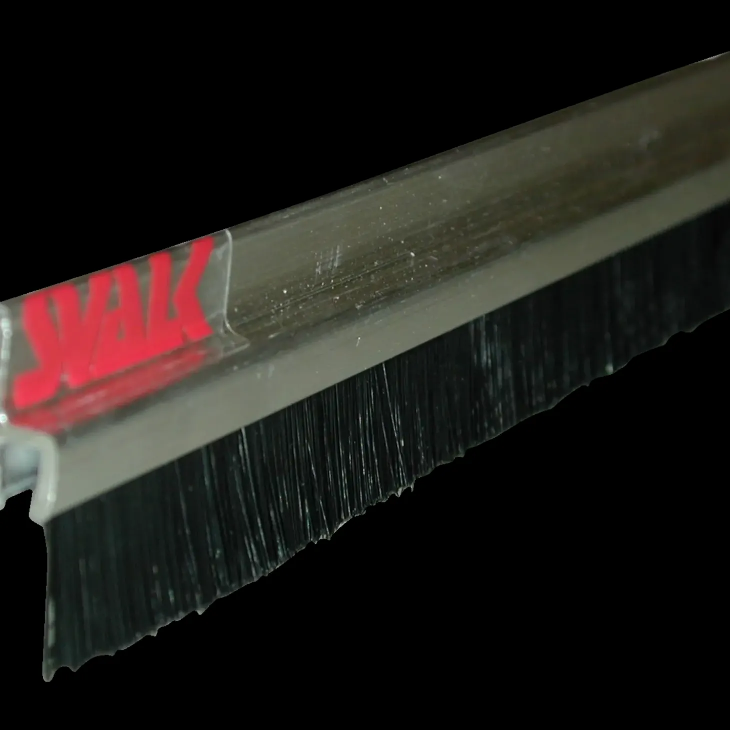 Svalk børstetætningsliste H-form 30-14 mm x 3 m alu