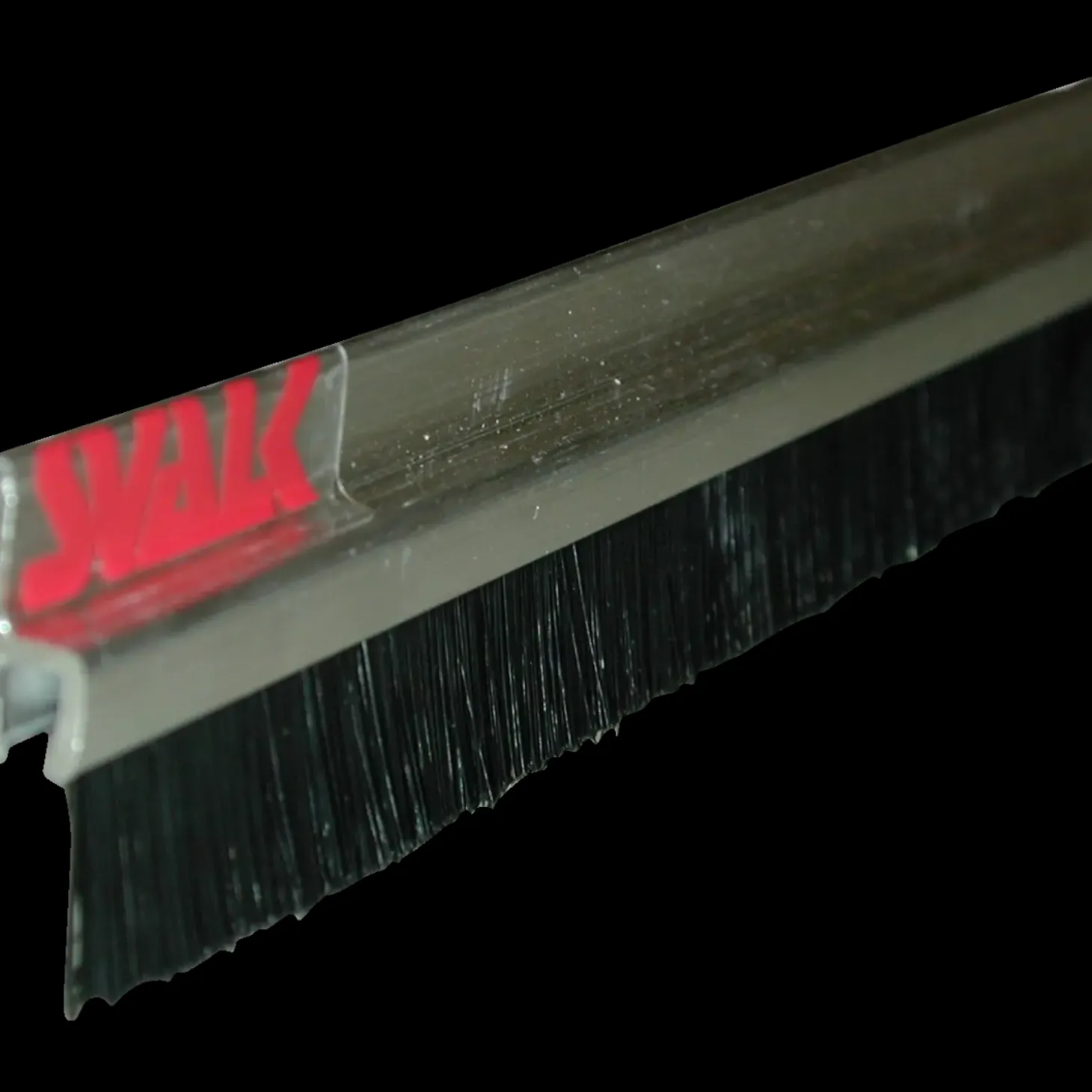 Svalk børstetætningsliste H-form 30-14 mm x 3 m alu