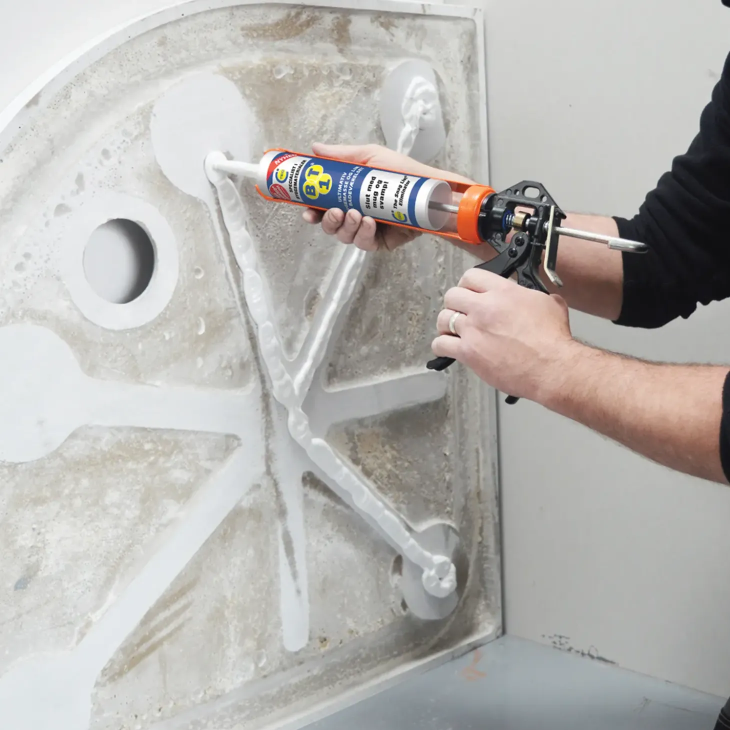 Svalk BT1 polymer fugemasse grå 290 ml