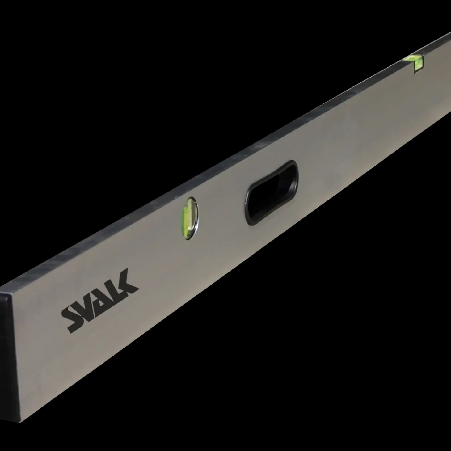 Svalk retteskinne m/libelle 2 m