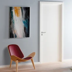 Swedoor Advance-line Stable GW 40mm hvid 825x2040mm