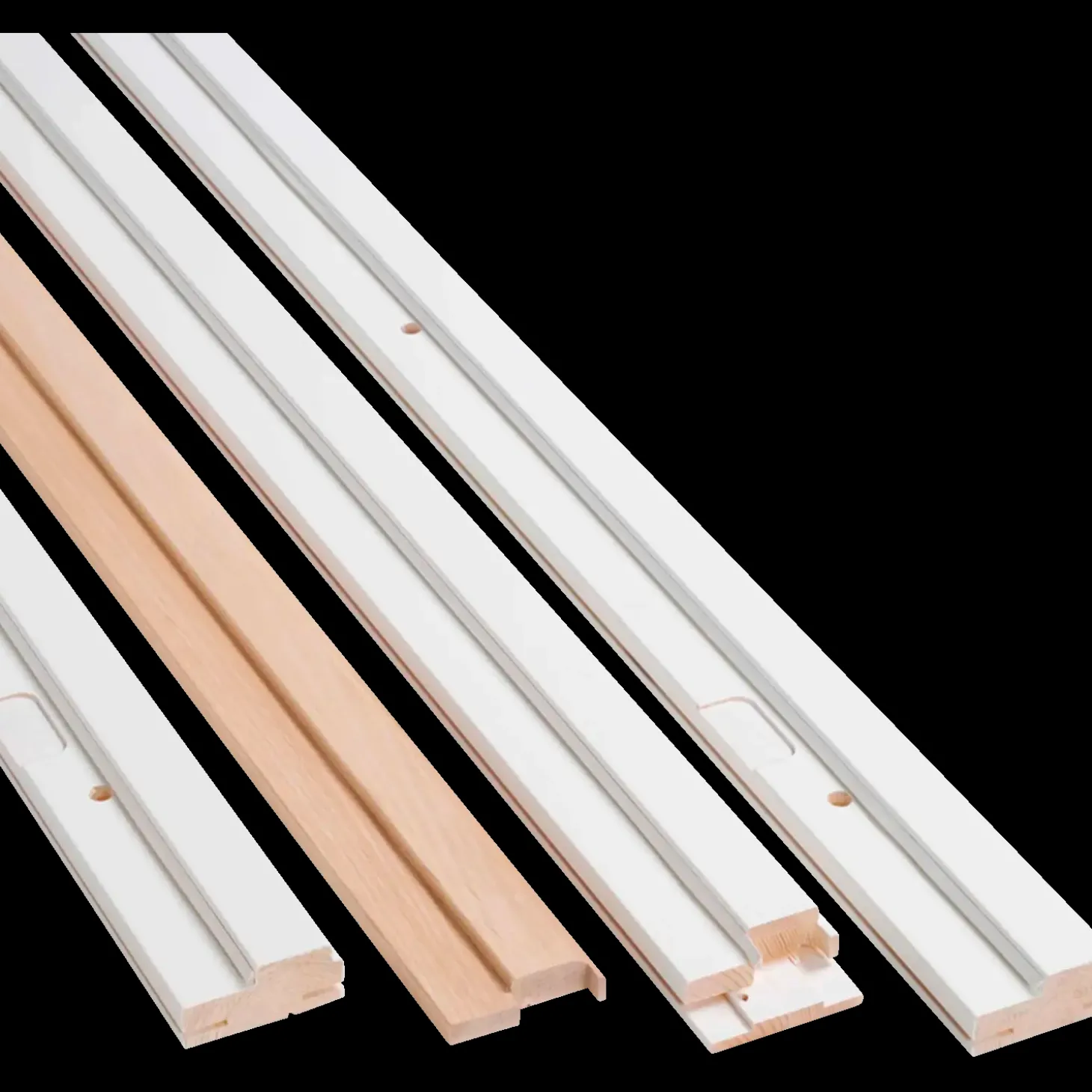 Swedoor Flex +Karm 92 mm hvid fyr 786x2089 mm m/std.bund i bøg