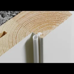 Swedoor Flex +Karm 92 mm hvid fyr 786x2089 mm m/std.bund i bøg