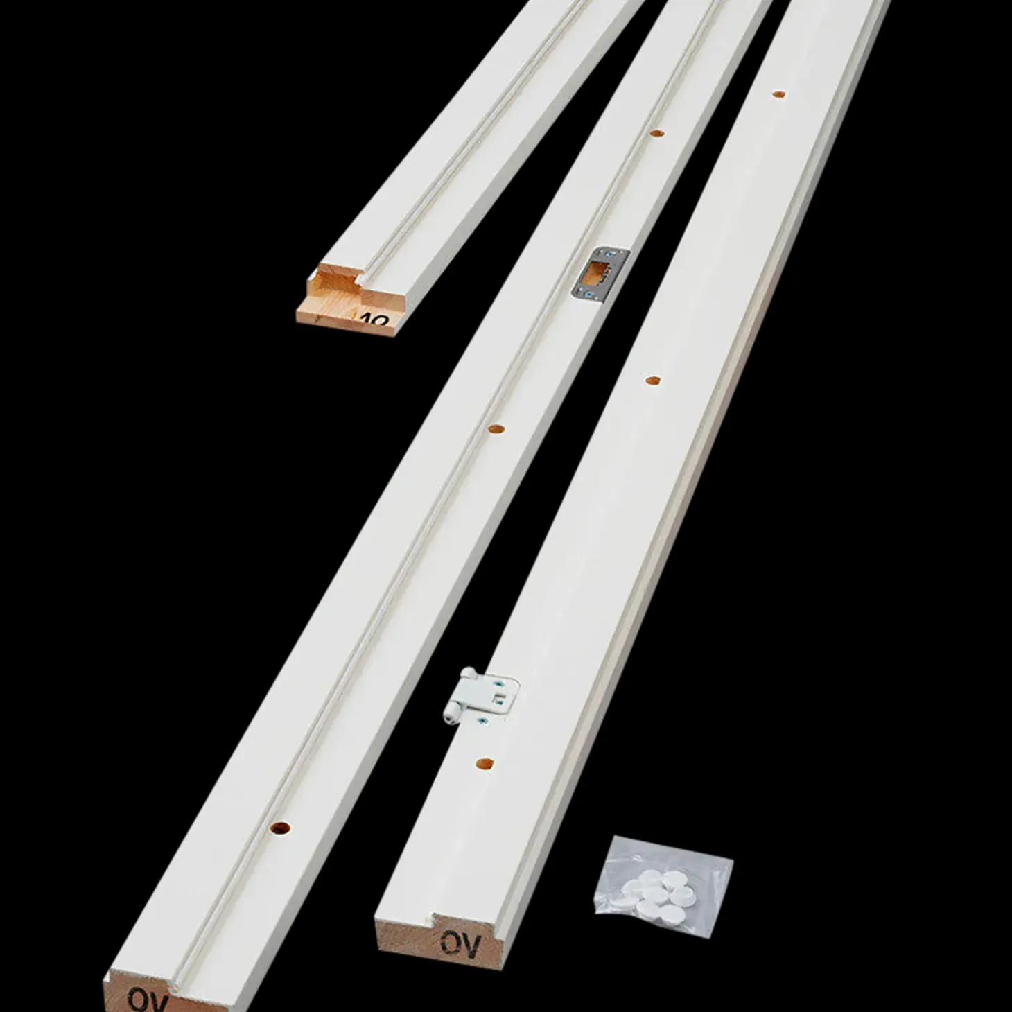 Swedoor +Karm 100mm hvid fyr 686x2089 mm u/bundstykke