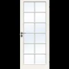 Swedoor sprossedør SP12 glas hvid 40x825x2040 mm
