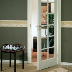 Swedoor sprossedør SP12 glas hvid 40x825x2040 mm