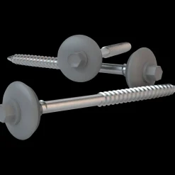 Swisspearl 120 tagskrue m/EDPM skive 6x120 mm grå 100 stk