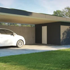 Swisspearl patina brædder P 070 flint, 150 x 2500 x 6 mm