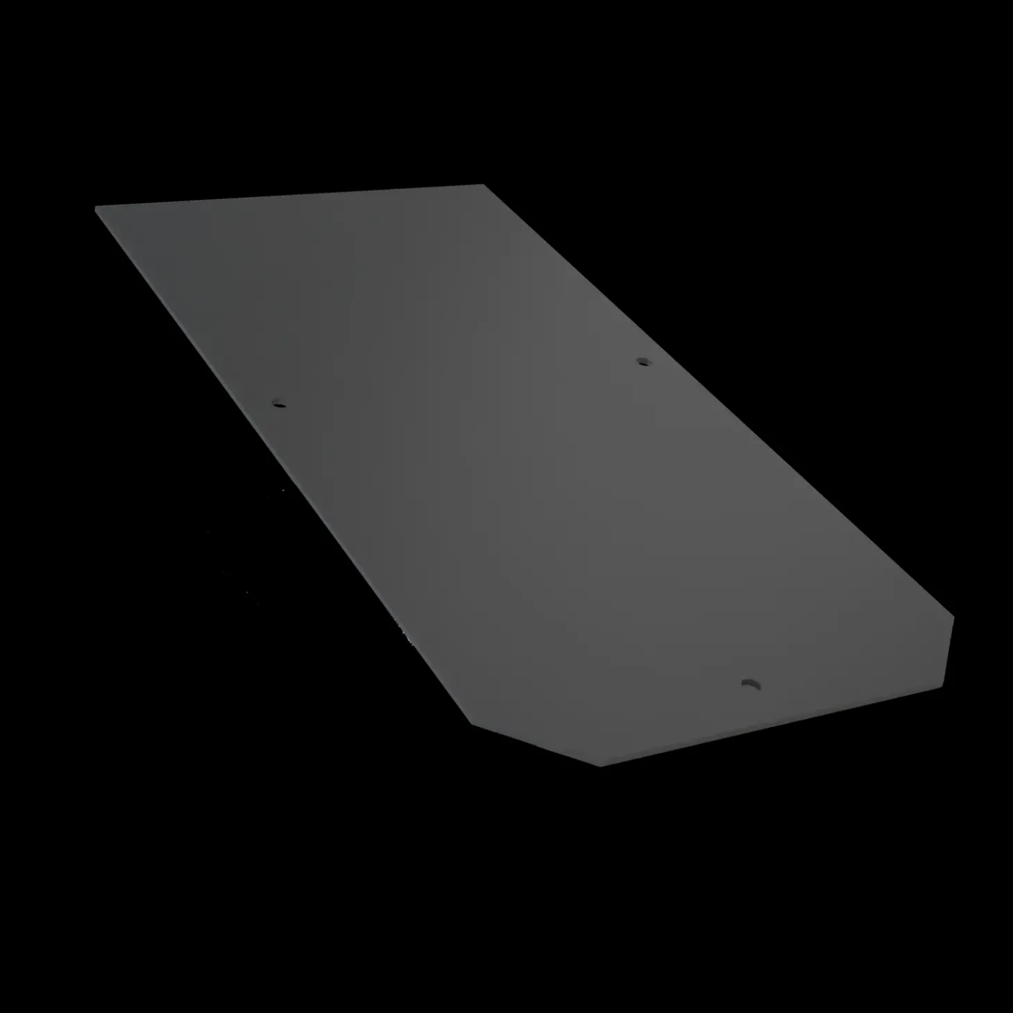 Swisspearl skifer afstudsede hj. 300 x 600 mm sortblå