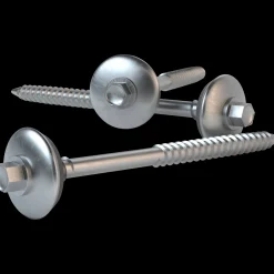 Swisspearl tagskrue 6x100 mm med skive 400 stk