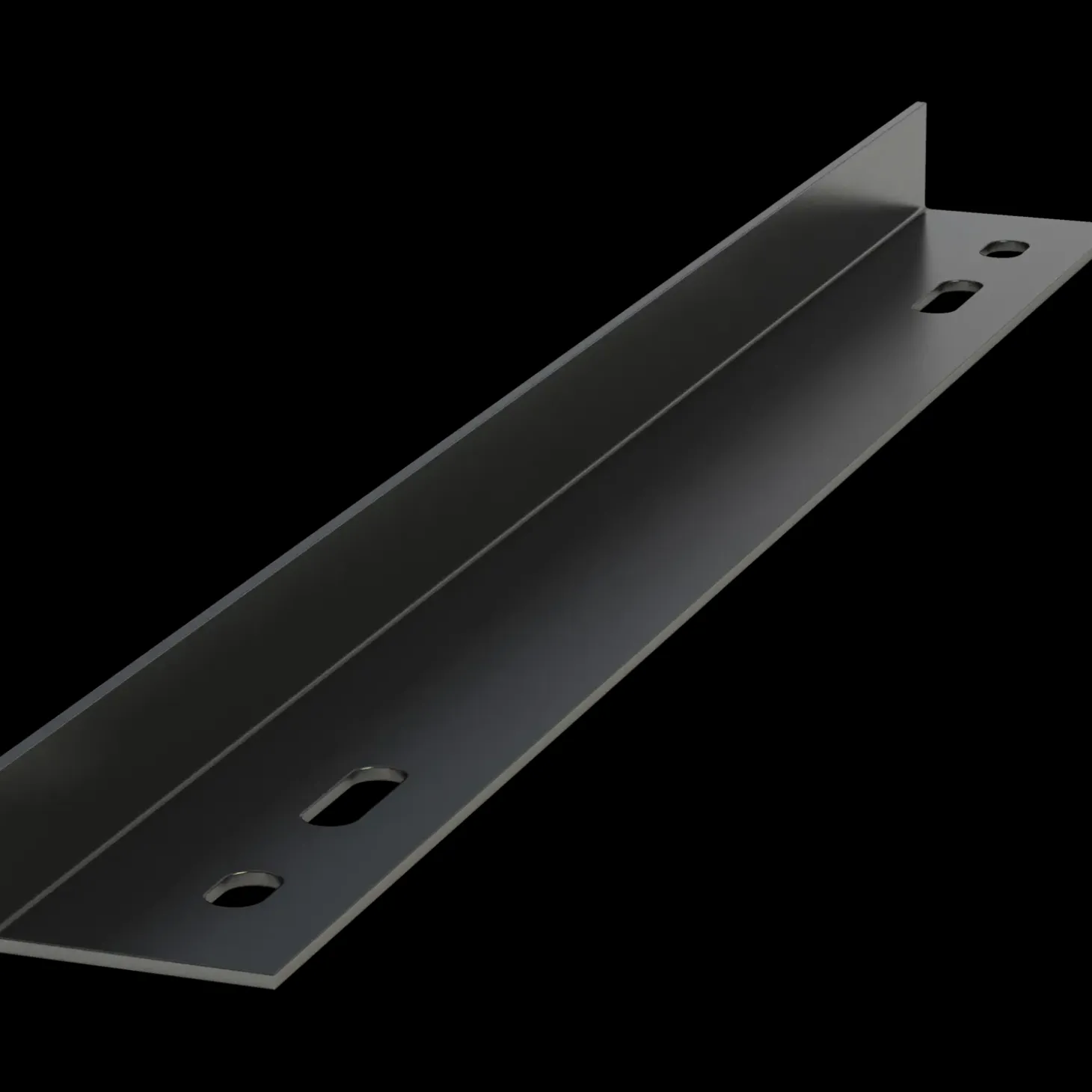 Swisspearl Tagtrin, 400X20/40 Mm, Varmforzinket Stål, Sortblå