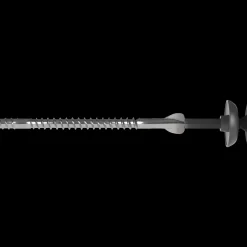 Swisspearl Toscana tagskrue sort 6,5x113 mm 100 stk.