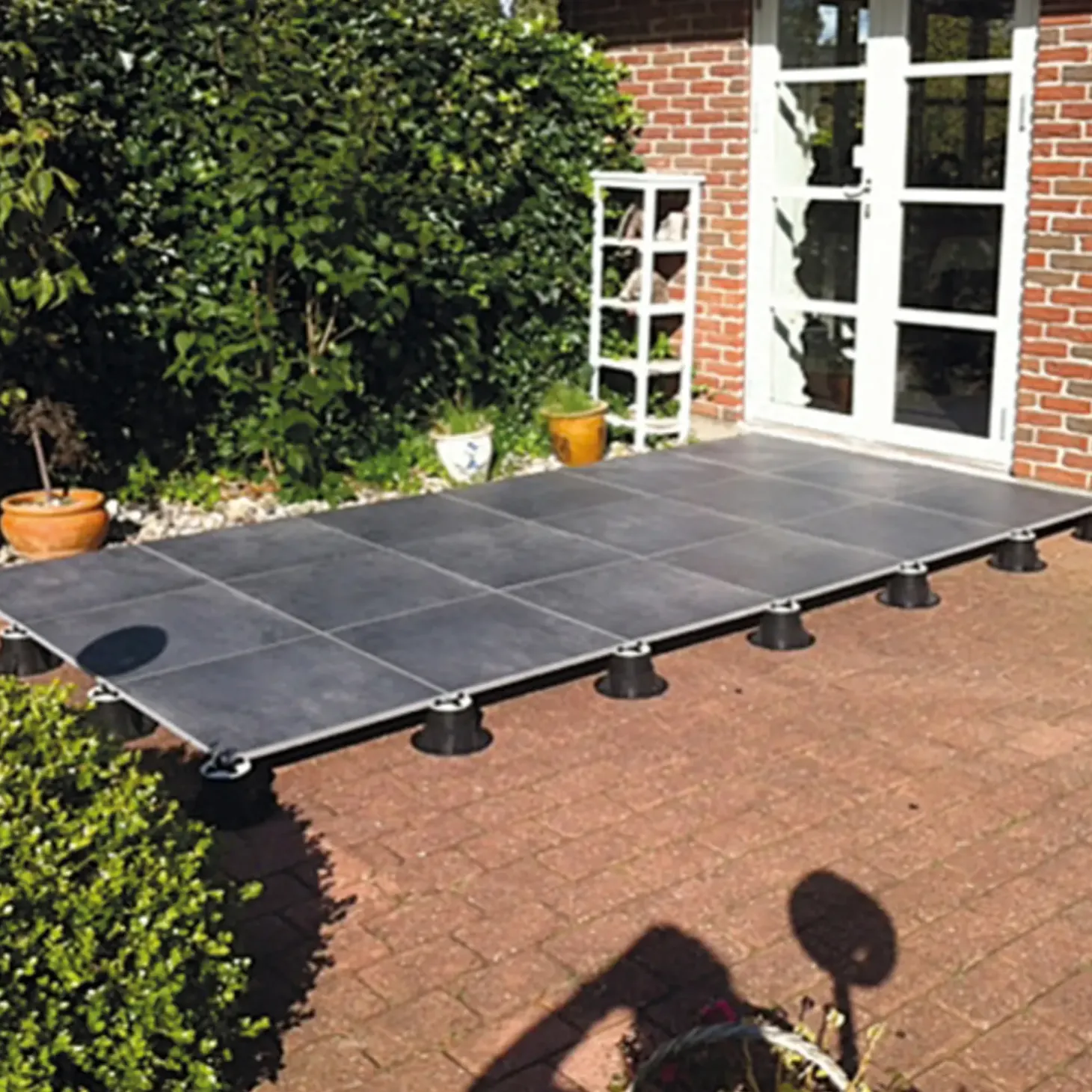 Terrasseklinke Genesis Loft, Blackmoon 60x60 cm x 19 mm