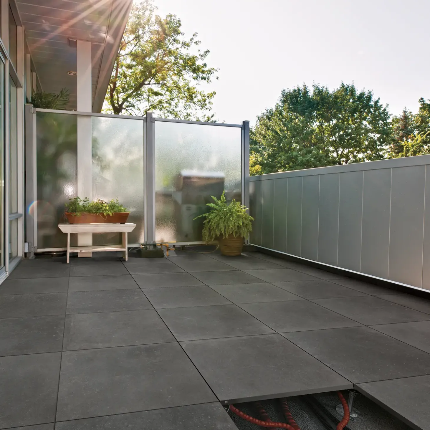 Terrasseklinke Genesis Loft, Blackmoon 60x60 cm x 19 mm