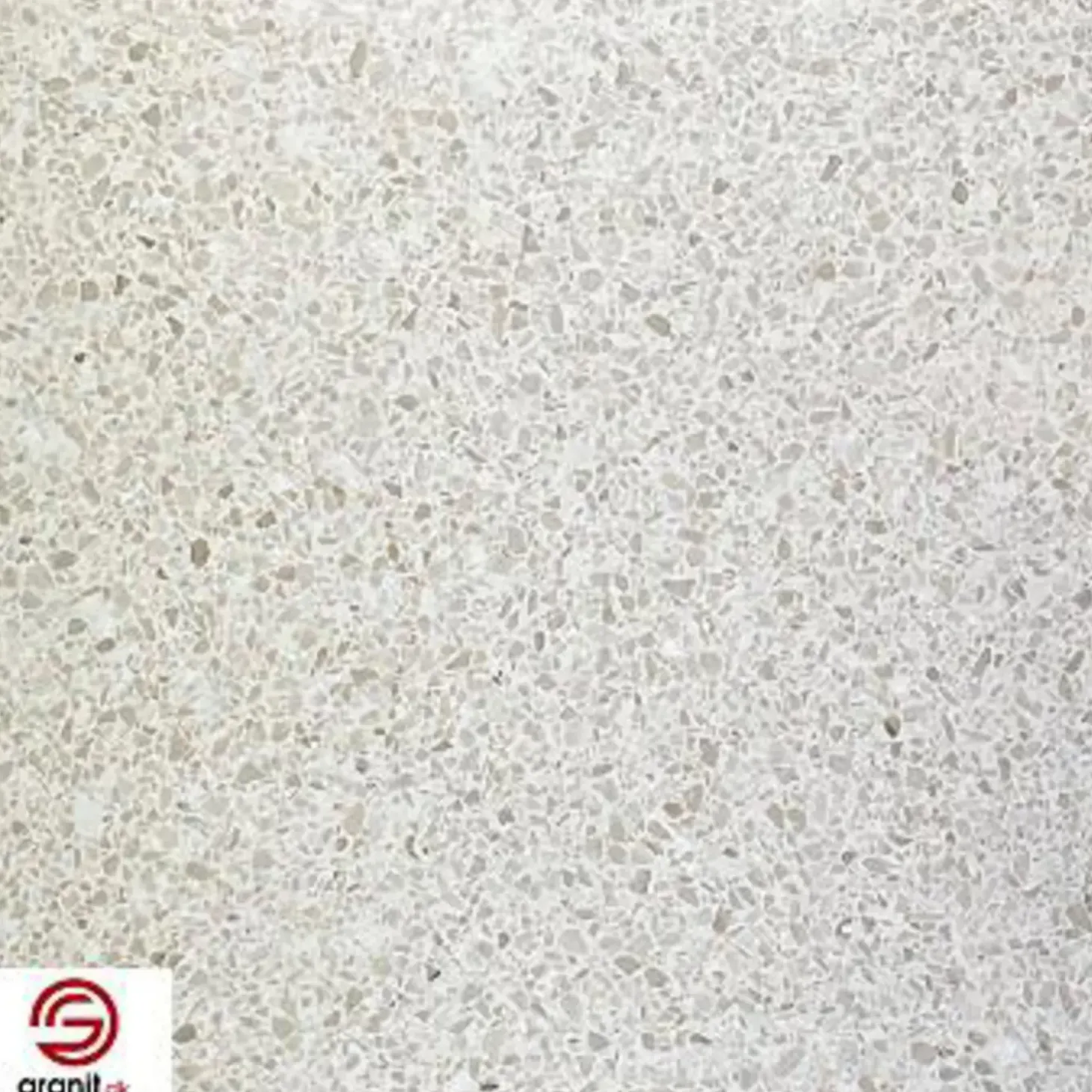 Terrazzo flise miami slebet overflade uden fas 40x40x1,5 cm