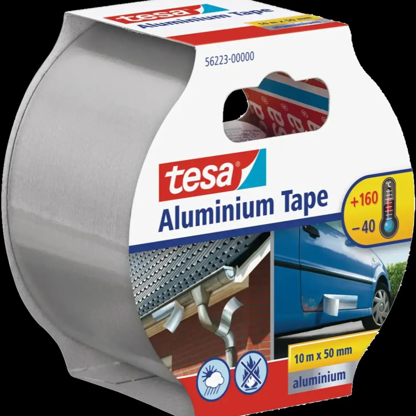 Tesa® aluminum tape 50 mm x 10 m