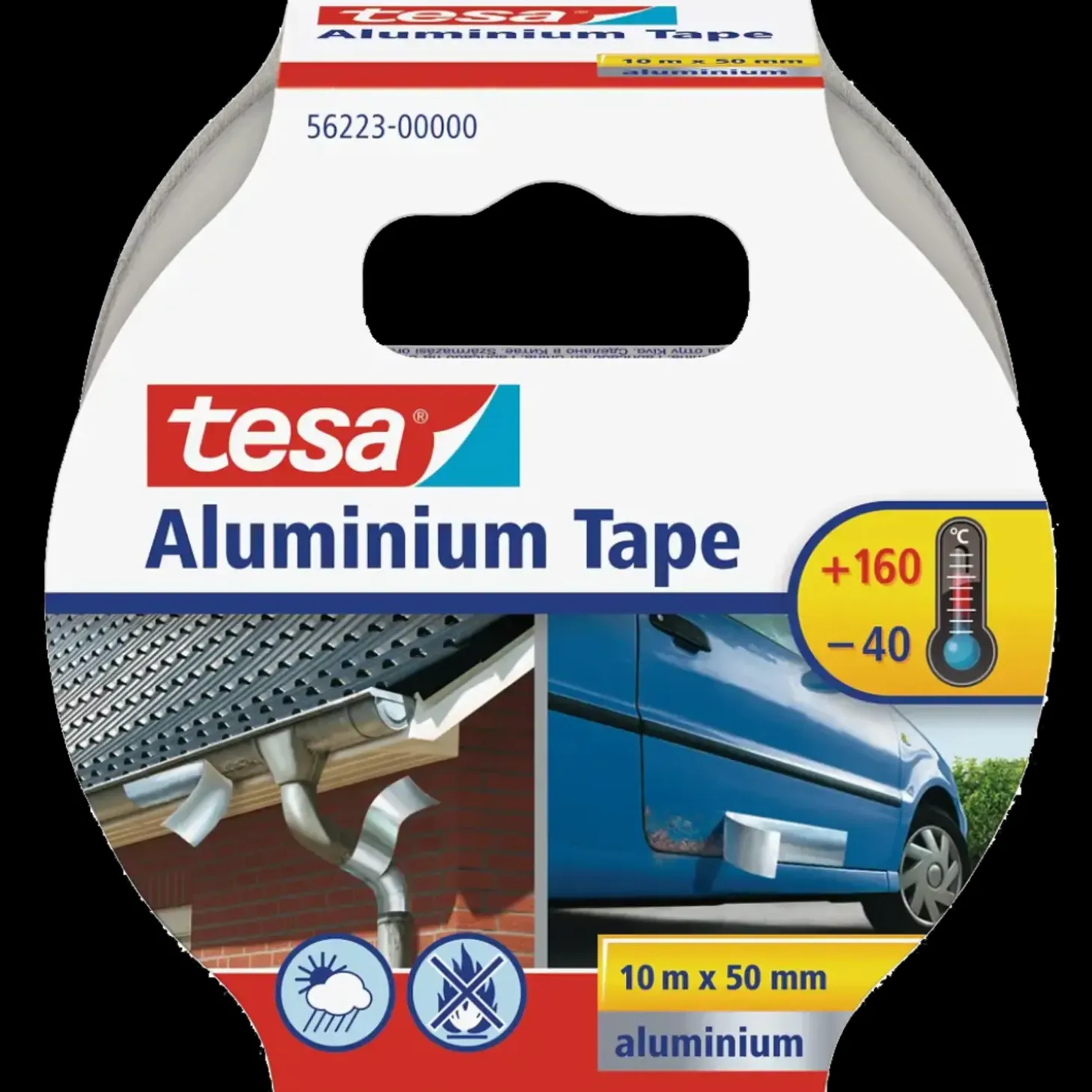 Tesa® aluminum tape 50 mm x 10 m