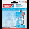 Tesa® Klæbekrog til transparente overflader og glas (0,2 kg) - 5-pk