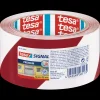 Tesa® Signal Premium advarelsestape 50 mm x 66 m rød/hvid