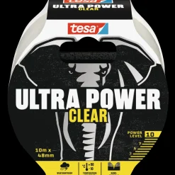 Tesa Ultra Power Clear reparationstape 10 m x 48 mm transparent