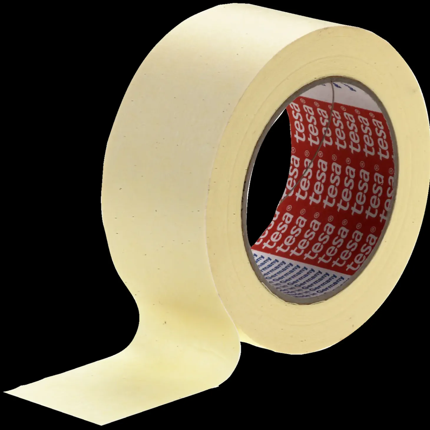 Tesa universal afdækningstape lysgul 50 m x 25 mm