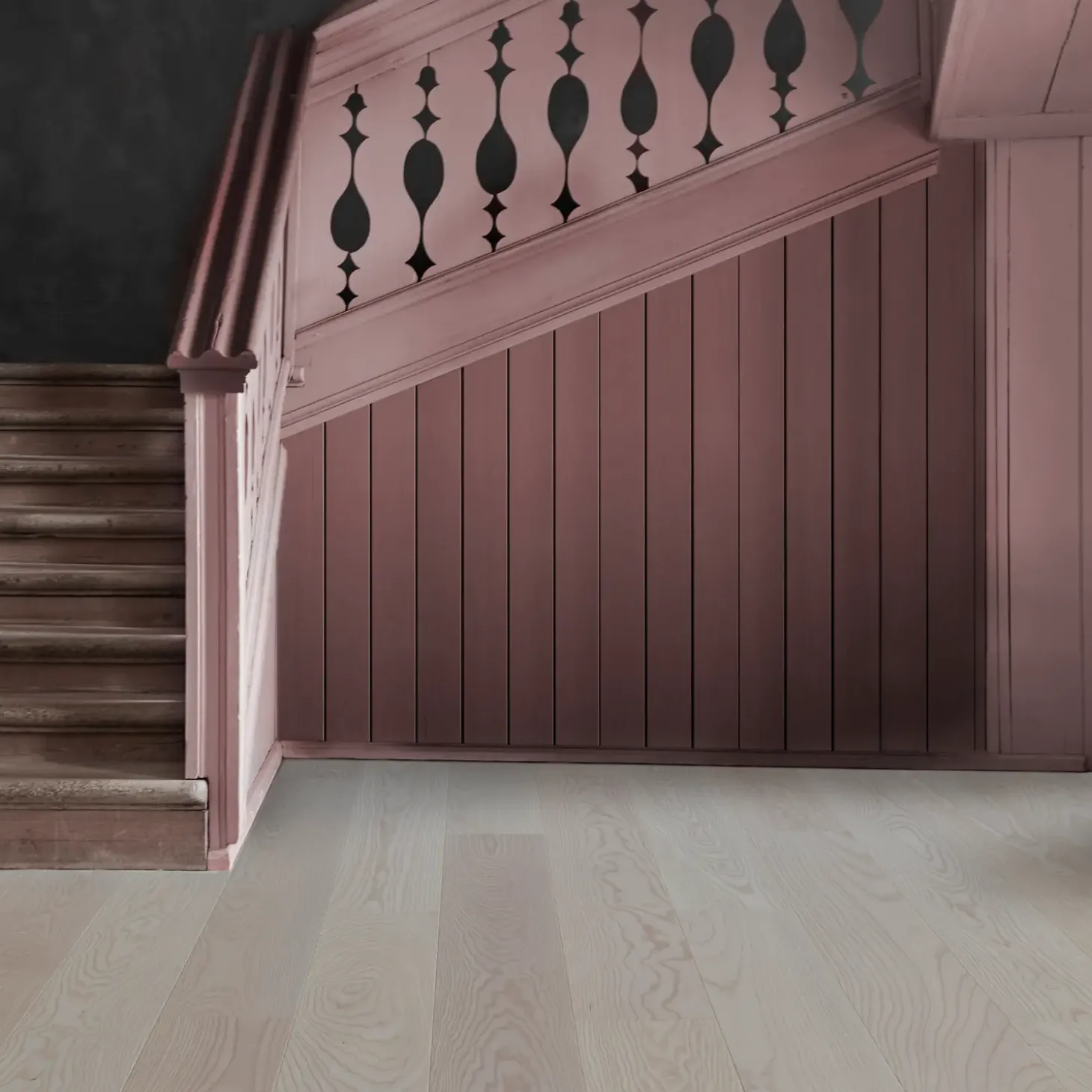 Timberman slotsplank 13x190x1820 mm ask prime hvid