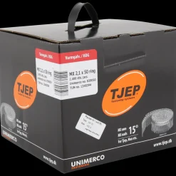Tjep MX21/50 tromlesøm 15° 2,1x50 mm varmgalvaniseret 2400 stk