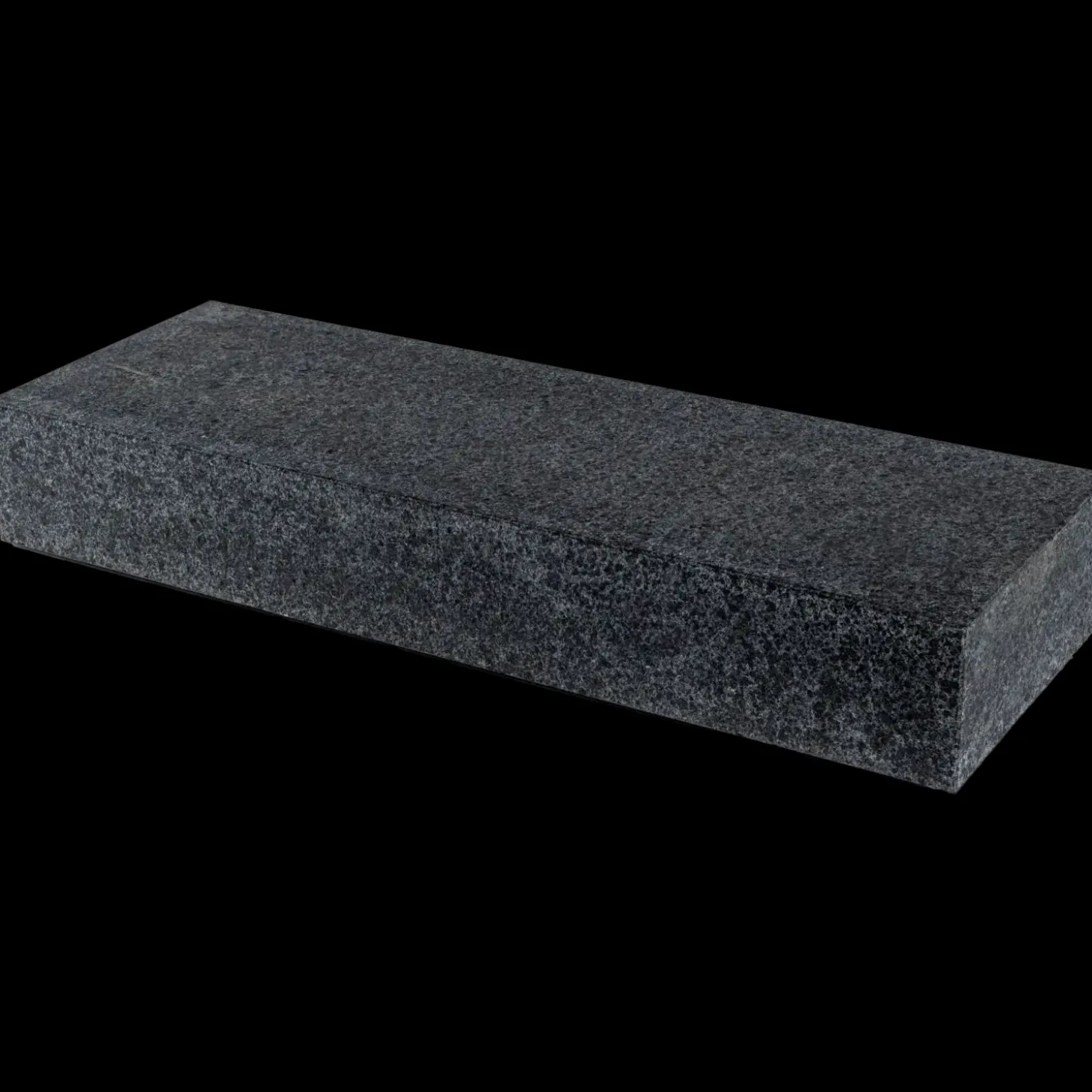 Trappetrin G695 15x35x100 cm sortgrå