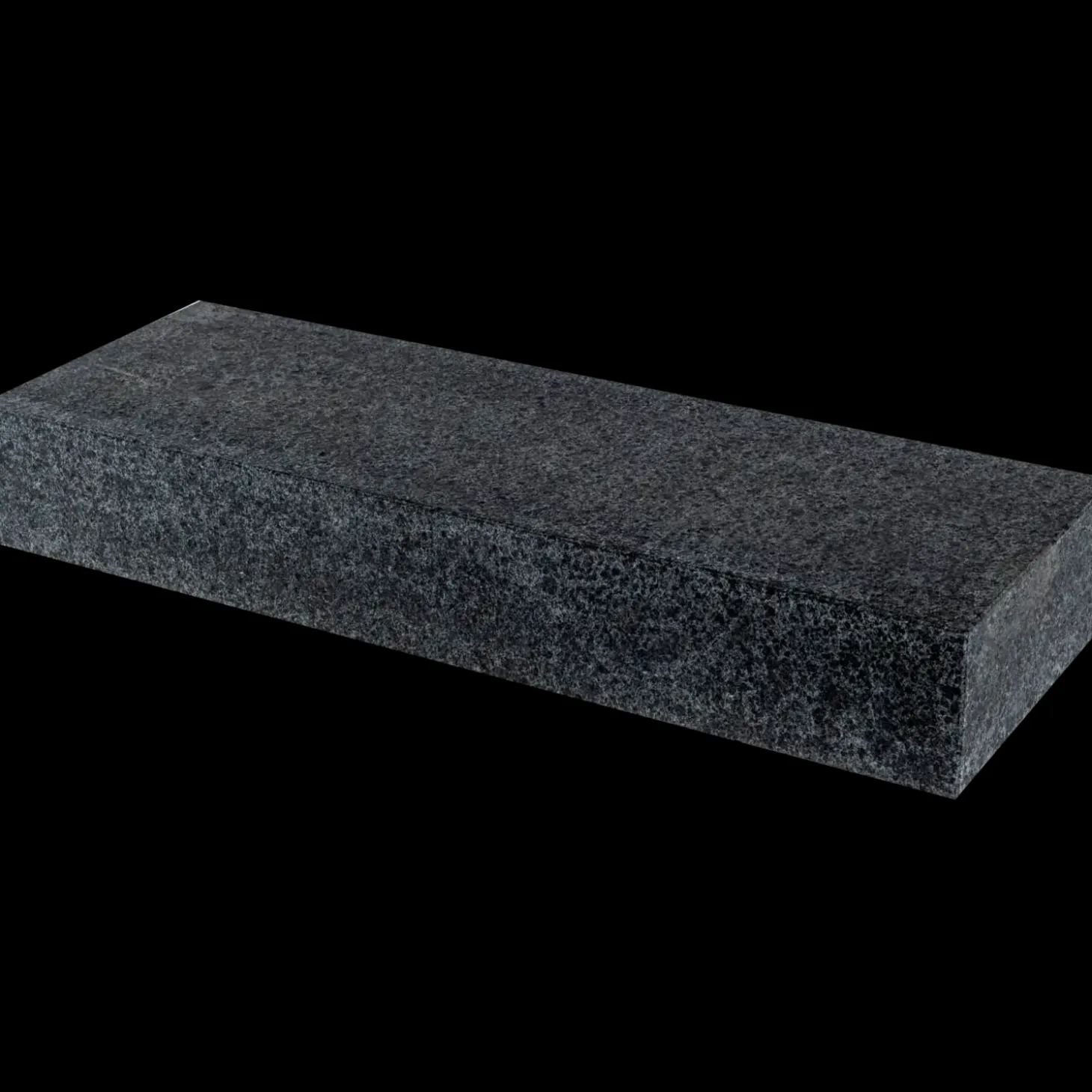 Trappetrin G695 15x35x100 cm sortgrå